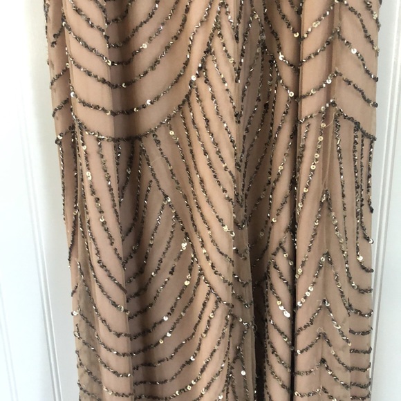 Adrianna Papell - Embellished Blouson Gown - Picture 8 of 12